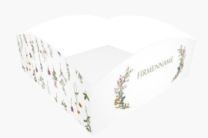 Designvorschau für Designgalerie: Papptabletts Elegant, 10 x 10 x 4 cm