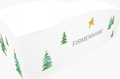 Designvorschau für Weihnachts-Snackschalen, 15 x 10 x 5 cm