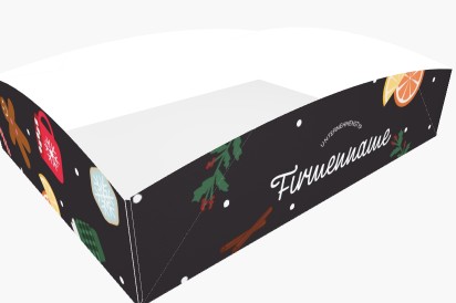 Designvorschau für Weihnachts-Snackschalen, 20 x 15 x 5 cm