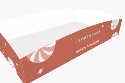 Designvorschau für Weihnachts-Snackschalen, 25 x 15 x 5 cm