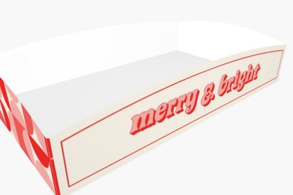 Designvorschau für Designgalerie: Papptabletts Auffällig, 25 x 15 x 5 cm