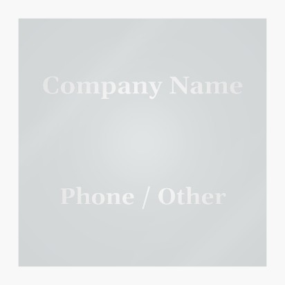 Design Preview for Design Gallery: Business Services Window Stickers, 12 x 12 cm Rectangular