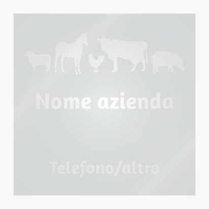 Anteprima design per Galleria di design: Vetrofanie per Animali, 30 x 30 cm Rettangolare