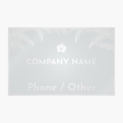 Design Preview for Design Gallery: Tanning Salons Window Stickers, 32 x 50 cm Rectangular