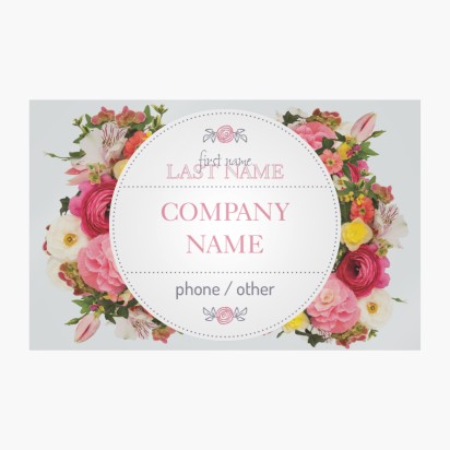 Design Preview for Design Gallery: Florists Window Stickers, 32 x 50 cm Rectangular