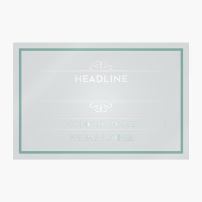 Design Preview for Design Gallery: Furniture & Home Goods Window Stickers, 50 x 75 cm Rectangular