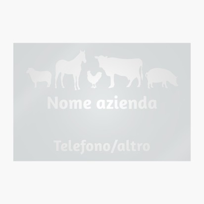 Anteprima design per Galleria di design: Vetrofanie per Animali, 60 x 90 cm Rettangolare