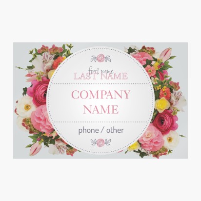 Design Preview for Design Gallery: Florists Window Stickers, 60 x 90 cm Rectangular