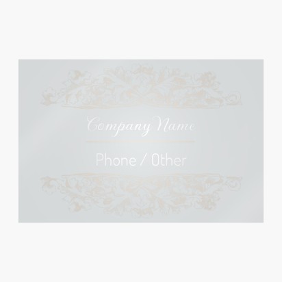 Design Preview for Design Gallery: Furniture & Home Goods Window Stickers, 60 x 90 cm Rectangular