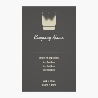 Design Preview for Design Gallery: Barbers Window Stickers, 32 x 50 cm Rectangular