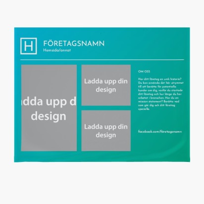 Förhandsgranskning av design för Designgalleri: Marknadsföring och PR Popupväggar, 3 x 2,3 m