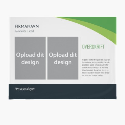 Forhåndsvisning af design for Designgalleri: Finans og forsikring Messevægge, 3 x 2,3 m