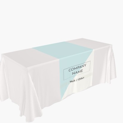 Design Preview for Modern & Simple Table Runners Templates, All Over Print 24"