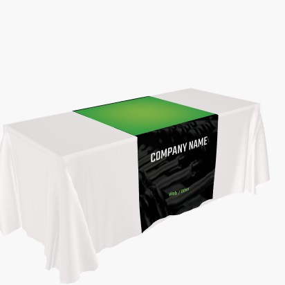 Design Preview for Bold & Colorful Table Runners Templates, All Over Print 24"