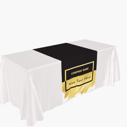 Design Preview for Modern & Simple Table Runners Templates, All Over Print 24"