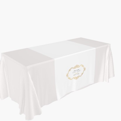 Design Preview for Elegant Table Runners Templates, Limited Print 24"