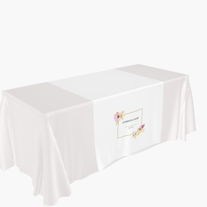 Design Preview for Elegant Table Runners Templates, Limited Print 24"
