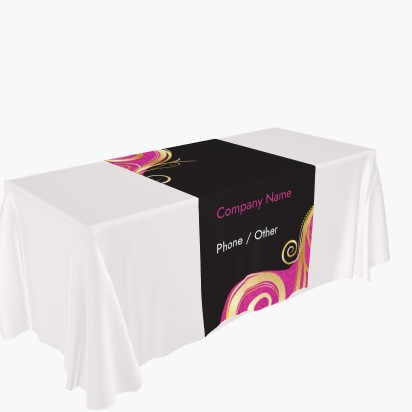 Design Preview for Design Gallery: Bold & Colorful Table Runners, All Over Print 30"
