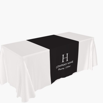Design Preview for  Table Runners Templates, All Over Print 30"