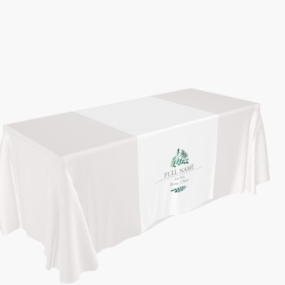 Design Preview for  Table Runners Templates, Limited Print 30"
