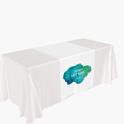 Design Preview for Bold & Colorful Table Runners Templates, Limited Print 30"