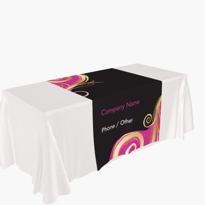 Design Preview for Design Gallery: Bold & Colorful Table Runners, All Over Print 36"
