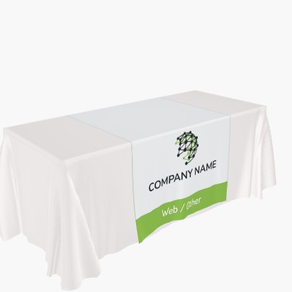 Design Preview for Bold & Colorful Table Runners Templates, All Over Print 36"