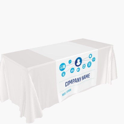Design Preview for Modern & Simple Table Runners Templates, All Over Print 36"