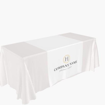 Design Preview for Elegant Table Runners Templates, Limited Print 36"