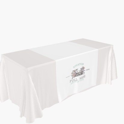Design Preview for  Table Runners Templates, Limited Print 36"