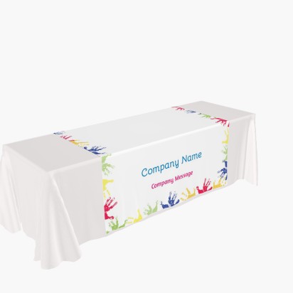 Design Preview for Fun & Whimsical Table Runners Templates, All Over Print 60"