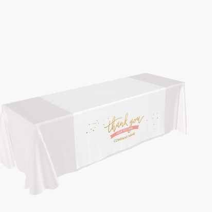 Design Preview for Elegant Table Runners Templates, Limited Print 60"