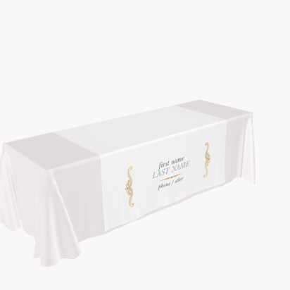 Design Preview for Elegant Table Runners Templates, Limited Print 60"