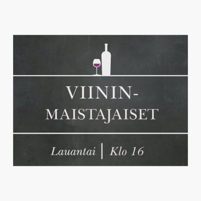 Mallin esikatselu Mallivalikoima: Ruoka & Juoma Autonikkunatarrat, 90 x 120 cm Valkoinen