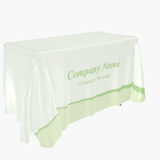 Design Preview for Nature & Landscapes Custom Tablecloths Templates, 3-sided 4' All Over Print