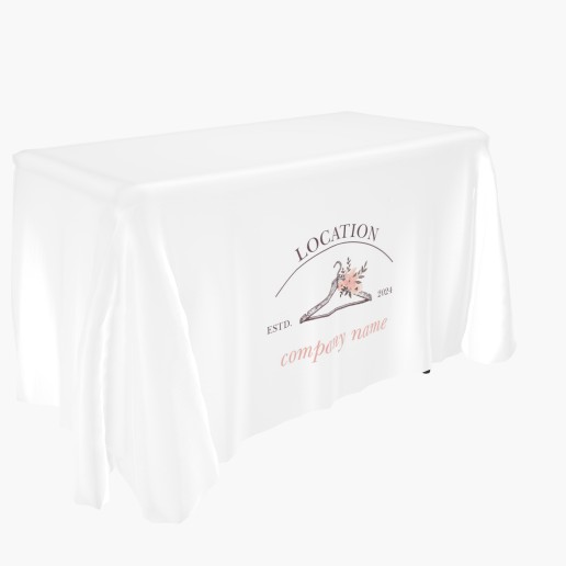 Design Preview for Design Gallery: Custom Tablecloths, 3-sided 4' Limited Print