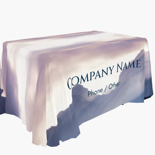 Design Preview for Nature & Landscapes Custom Tablecloths Templates, 4-sided 4' All Over Print