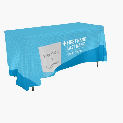 Design Preview for Design Gallery: Modern & Simple Custom Tablecloths, 3-sided 6' All Over Print