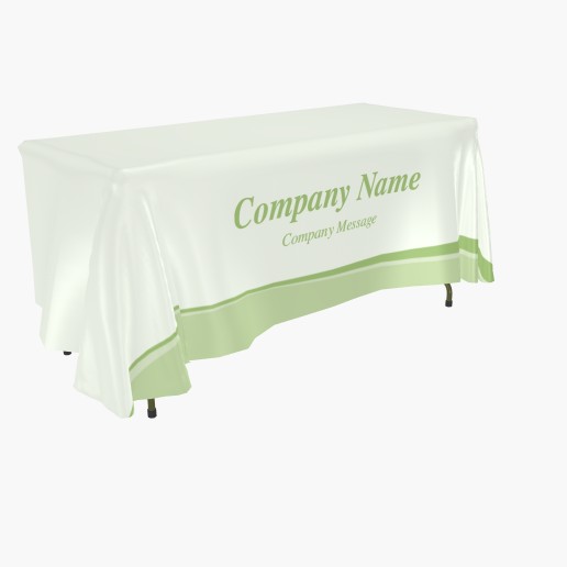 Design Preview for Nature & Landscapes Custom Tablecloths Templates, 3-sided 6' All Over Print