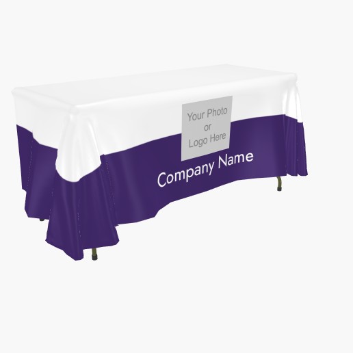 A sauber simple purple white design with 1 uploads