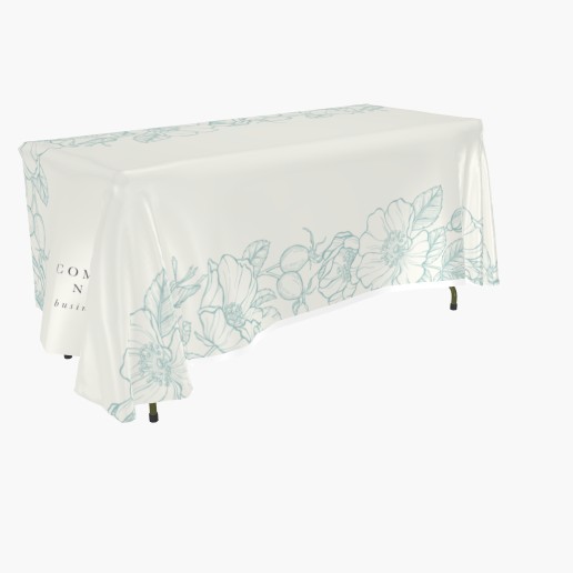 Design Preview for Nature & Landscapes Custom Tablecloths Templates, 3-sided 6' All Over Print