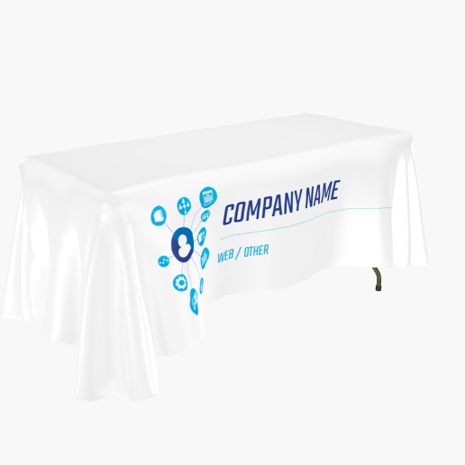 Design Preview for Design Gallery: Custom Tablecloths, 4-sided 6' All Over Print