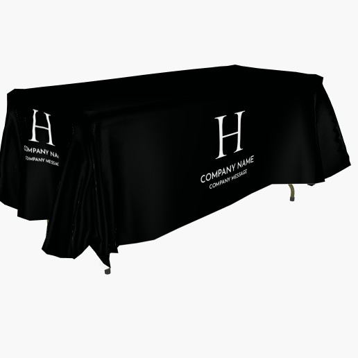 Design Preview for Design Gallery: Modern & Simple Custom Tablecloths, 4-sided 6' All Over Print
